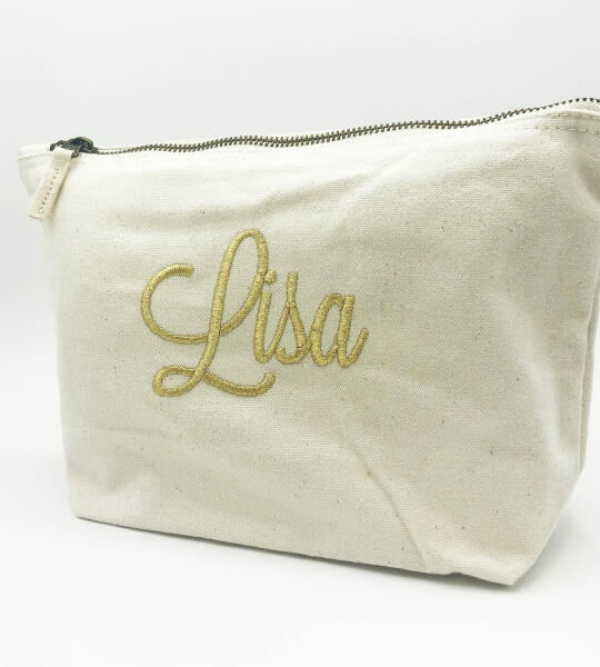 Pochette en toile de coton robuste